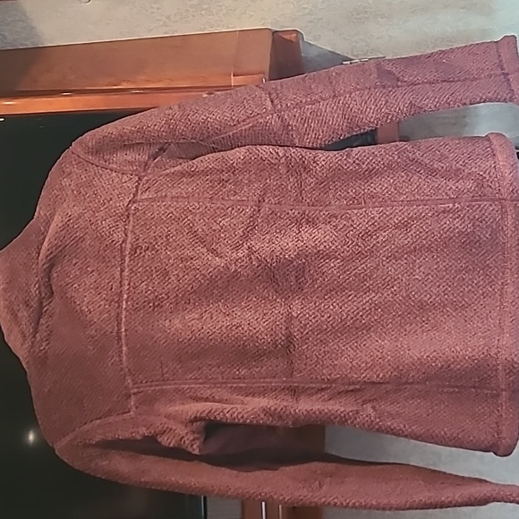 Patagonia Pullover Burgandy Polar Flece XS - Picture 9 of 11